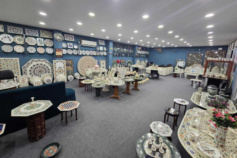 Agra Handicraft & Marble Inlay Shopping Tour Agra Handicraft Shopping Tour w/ Marble Inlay Demonstration