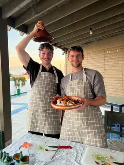 Cours de cuisine marocain avec vue sur mer - cuisine
