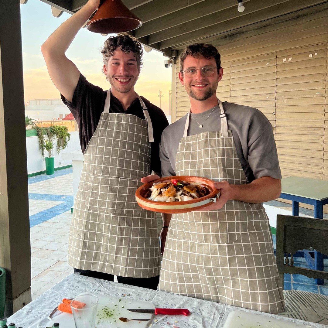 Cours de cuisine marocain avec vue sur mer - cuisine