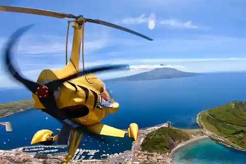 Azoren Gyrocopter-Flugerlebnis - Dreiecksinseln