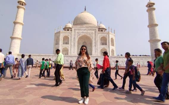 Private geführte | Taj Mahal Sonnenaufgang & Agra Fort Tour mit dem Auto