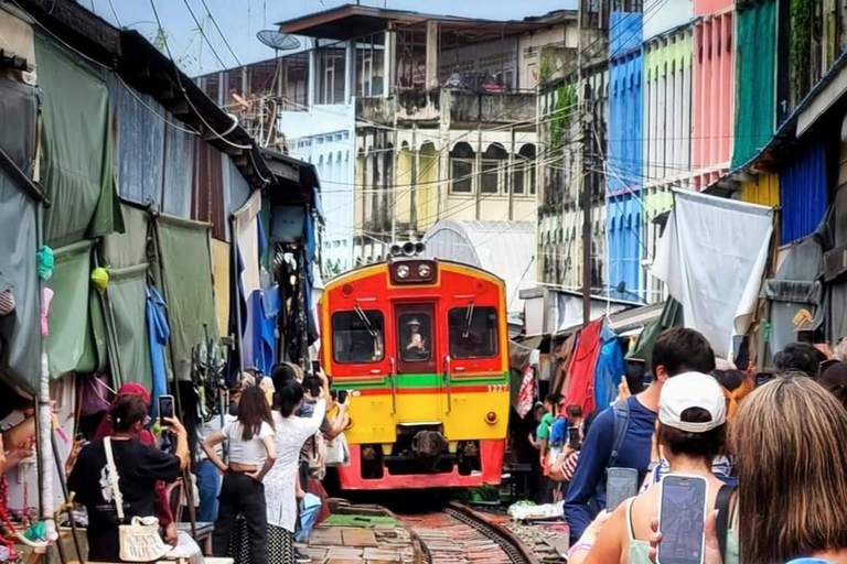 هوا هين: زيارة مذهلة لسوق مايكلونج للسكك الحديدية
