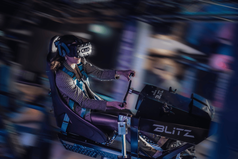 Zurich: Virtual Reality Space Racing Simulator Monday to Friday Afternoon Time Slots