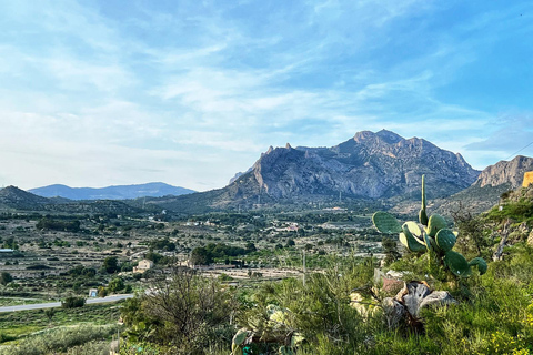 Private driving tour to Canelobre Caves & Busot & Campello