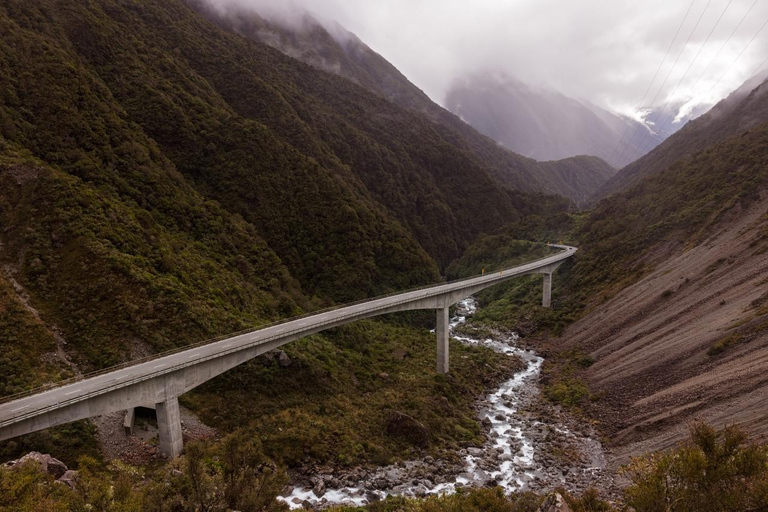 Greymouth: One Way Arthur’s Pass Scenic Tour to Christchurch