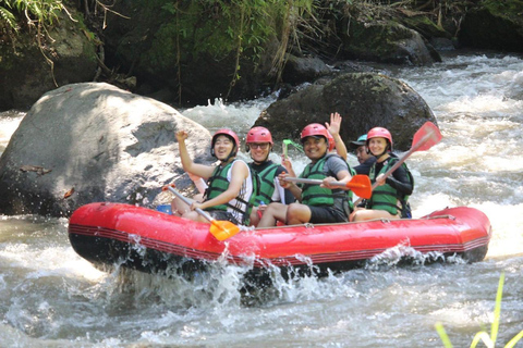 Ubud ATV through River, Cave, Waterfall & Rafting Package Rafting without Shuttle ( Optional with SHUTTLE AVAILABLE )