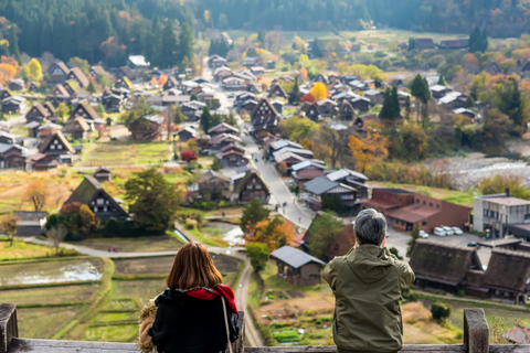 Enkelriktad buss: från Kyoto till Takayama via Kanazawa