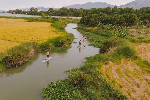 Nha Trang: Stand-up Paddleboard Sunset Tour