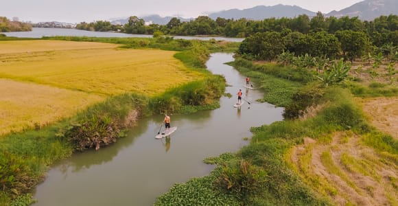 Nha Trang: Stand-up Paddleboard Sunset Tour