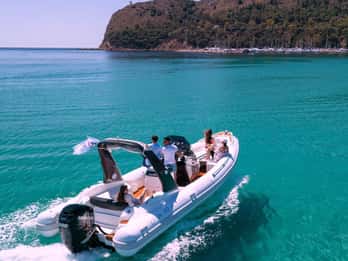 Cagliari Gulf Boat Tour; Swim stops, Snorkeling, Sip & Snack