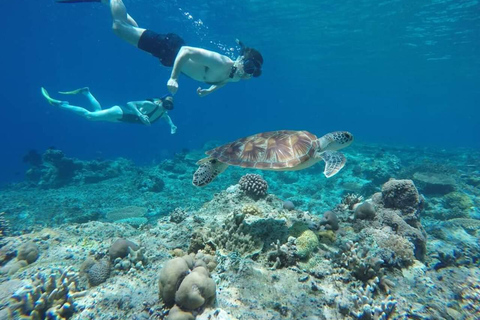 Lombok: Gili Islands Glass Bottom Boat Tour with Snorkeling