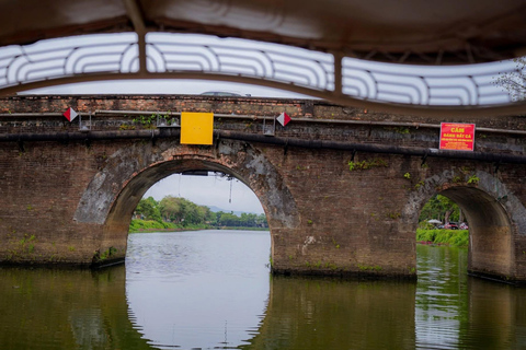 Hue: Perfume River & Hidden Canals Electric Boat Cruise Evening Perfume River Cruise