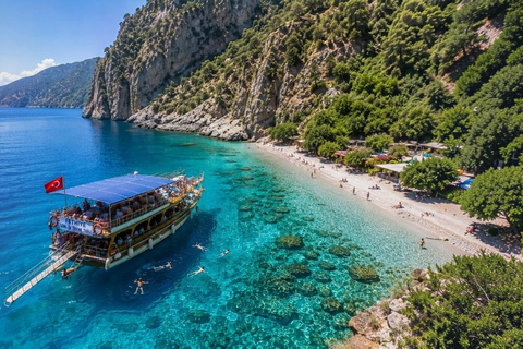 Fethiye: Captain Hook Cruise, Butterfly Valley & Neverland