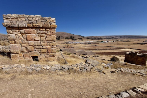 Puno: Full Day Aymara Route + Little Rome America + Spanish/English Tour Guide