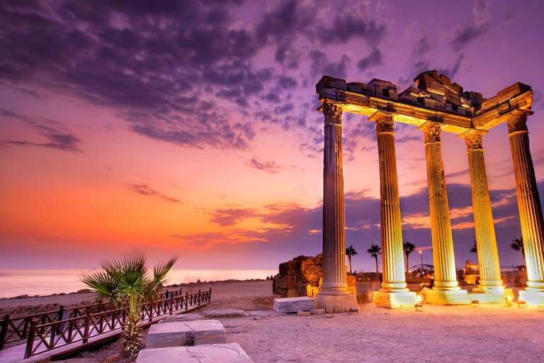 Alanya: Side Ancient City, Green Canyon, Waterfall & Dinner