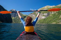 Geiranger, Guided Kayak Tour in Geiranger Fjord - Housity