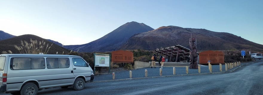 Traversée de Tongariro : Navette Ketetahi Park & Ride Trailhead