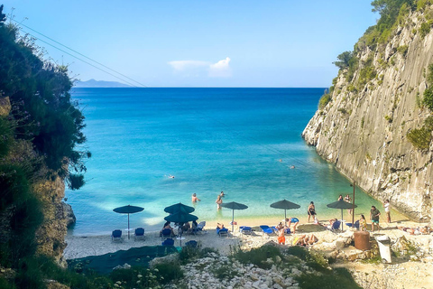 Zakynthos boat trip to Blue Caves and shipwreck site