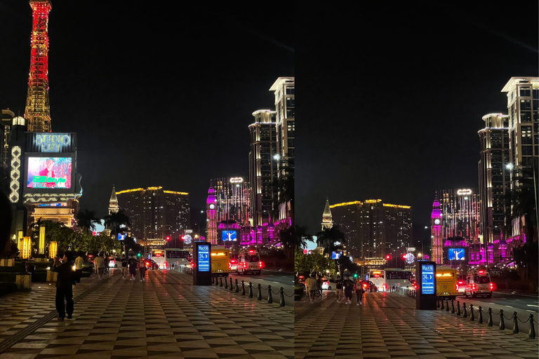Macau: Cotai Strip Night Tour with Optional Experiences