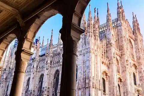 Festa no céu: Descoberta do Duomo e maravilhas panorâmicas no telhado