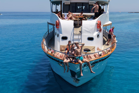 Protaras: WHITE NIGHT PARTY WITH FIREWORKS Adults only Protaras: WHITE NIGHT CRUISE | WITH RESORT TRANSFER