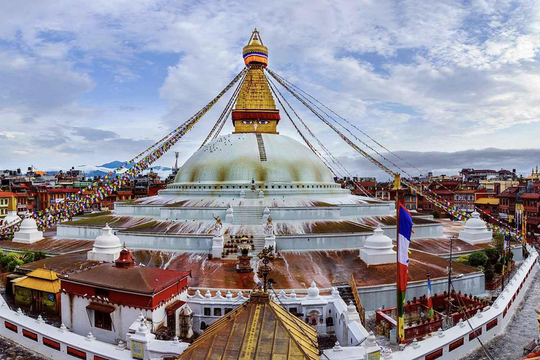 Kathmandu: Stupas, Monastery & Sound Healing Experience