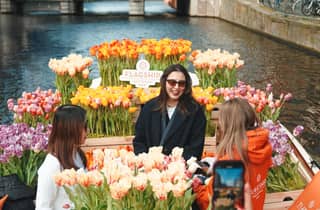 Amsterdam: Premium Tulip Boat Canal Tour