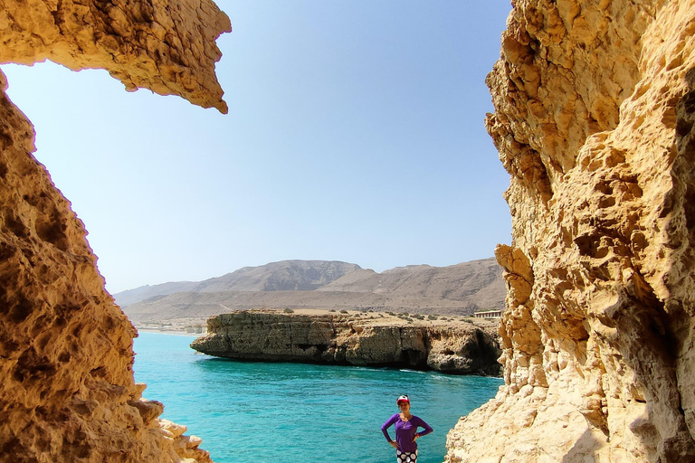 Wadi Shab &Bimmah Sinkhole &Heart shaped Cave &Pebble Beach