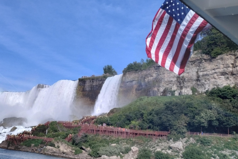 Niagara Falls, États-Unis : visite en petit groupe américain en van