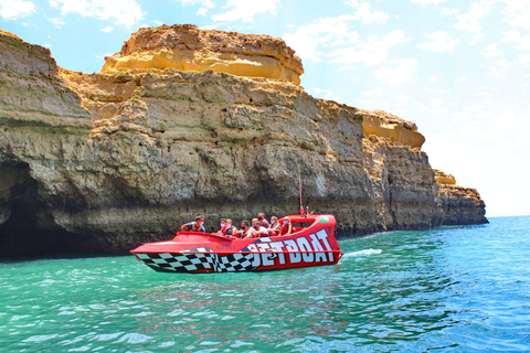 Exciting 1-hour jet boat ride along the Algarve Coast Exciting 1-hour jet boat tour along the Algarve coast