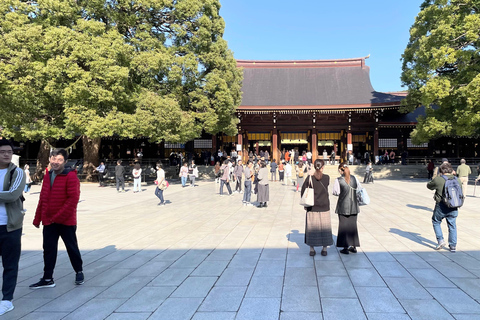 Tokyo en 4 heures (Meiji Jingu, Harajuku, Shibuya, Shijuku)