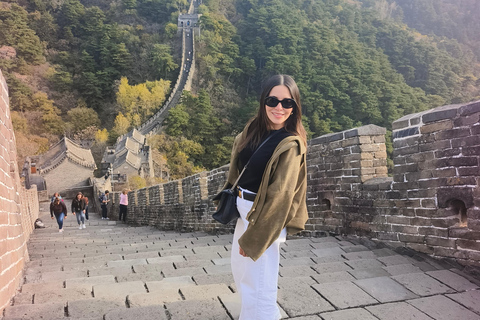Beijing: Mutianyu Great Wall Private Tour+Dumpling Lunch Private Car with English-Speaking Tourguide