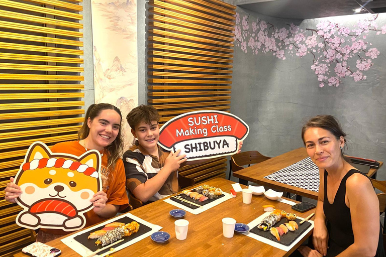 شيبويا طوكيو: دورة تحضير السوشي (نباتي/حلال)قائمة السوشي العادية (خالية من الغلوتين *تشمل الأسماك)