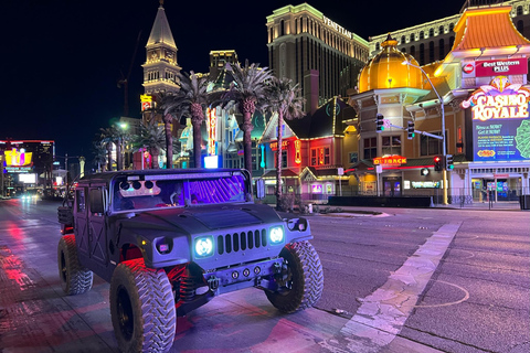 Las Vegas Strip Sightseeing Tour in a Military Hummer Private and You Drive