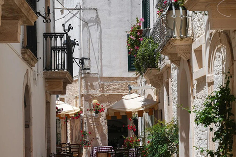 Puglia: Locorotondo, Cisternino, and Ostuni Private Tour Authentic Routes with Castellana Grotte Pick-Up