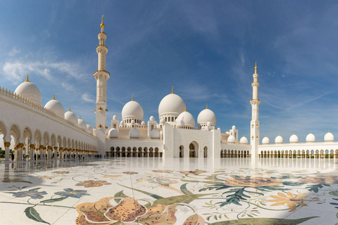 Abu Dhabi: City Tour with Grand Mosque & Louvre Museum Shared Tour in English