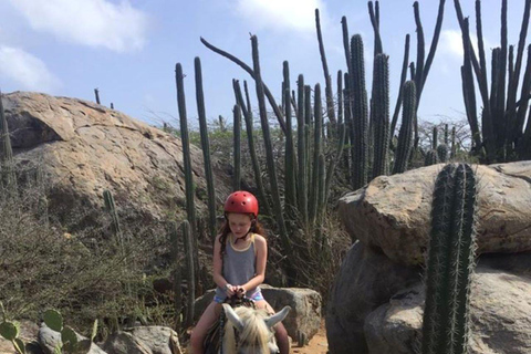 Excursión a Caballo a la Laguna Oculta de Aruba