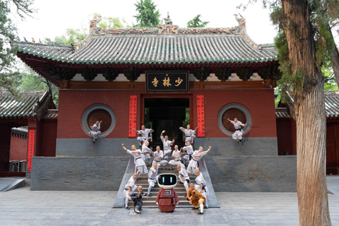 From Zhengzhou: Shaolin Temple and Longmen Grottoes Day Tour Tour starts from Zhengzhou