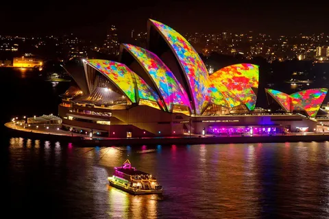 Sydney "Sídney Vívido Crucero turístico del Festival de la Luz