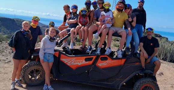 Gran Canaria Sunset Tour: 100% Off-road 4-Seater Family Buggy