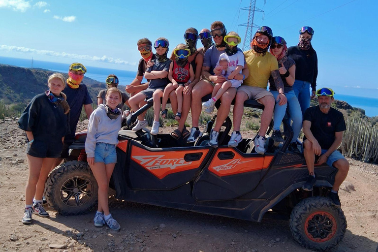 Gran Canaria Sunset Tour: 100% Off-road Family Buggy 4 Seats