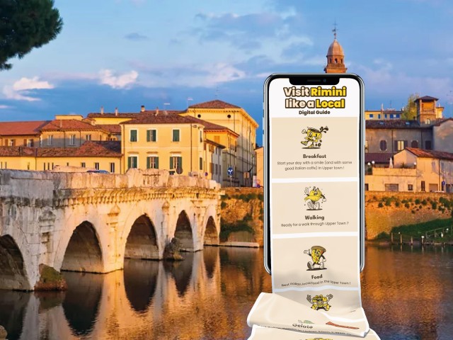 Visit Rimini: digital guide made with a local for a walking tour in Rome
