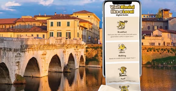 Rimini: digitaler Guide mit einem Einheimischen für eine Tour gemacht
