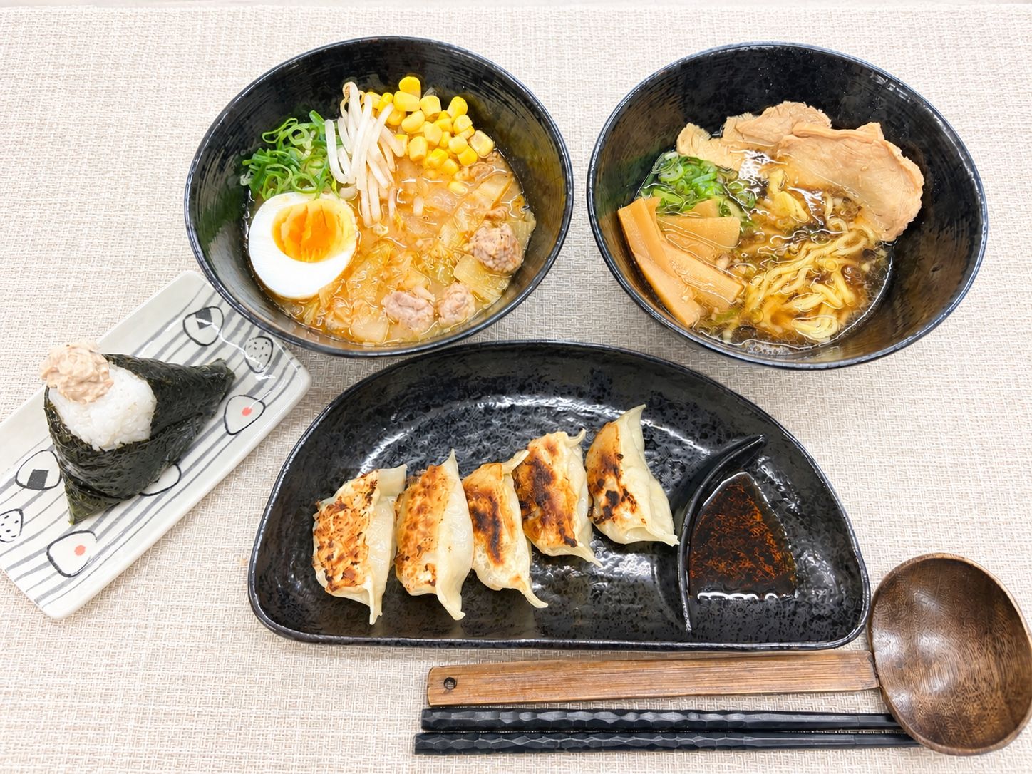 Kyoto: Ramen, Gyoza und Onigiri-Kochkurs