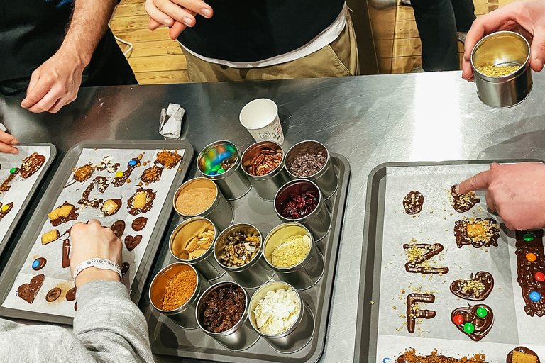 Bruxelles: Laboratorio di cioccolateria belga con degustazione