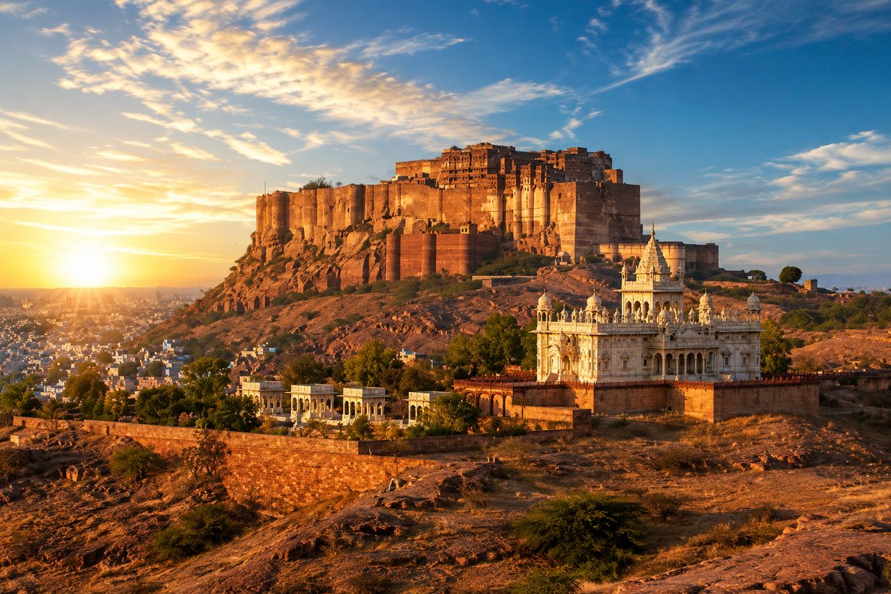 Ganztägige oder halbtägige Sightseeing-Tour durch Jodhpur (alles inklusive)