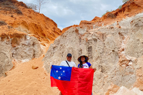 Mui Ne: White Dunes Sunset, Jeep & ATV Adventure Jeep Tour + ATV Passenger Ride