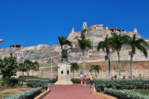 Visite de la ville de Carthagène avec entrée au château de San Felipe