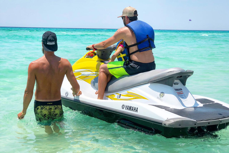 Djerba: 1,5-stündiges Jet Ski-Abenteuer mit HoteltransfersDjerba: Jet Ski Abenteuer in einer einzigartigen Wasserwelt