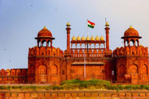 Delhi: oude en nieuwe Delhi, rondleiding van een hele of halve dagHaif-Day New Delhi Tour met auto, gids en chauffeur